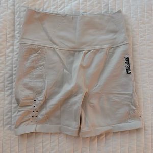 Coconut White Gymshark Shorts